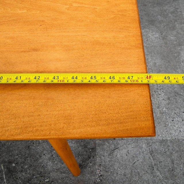 Mid Century Modern Coffee Table Paul McCobb Planner Group Blonde Maple MCM For Sale - Image 10 of 11