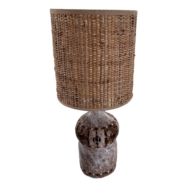 Ceramic Table Lamp by Rafael Giarrusso for Accolay, 1960 For Sale