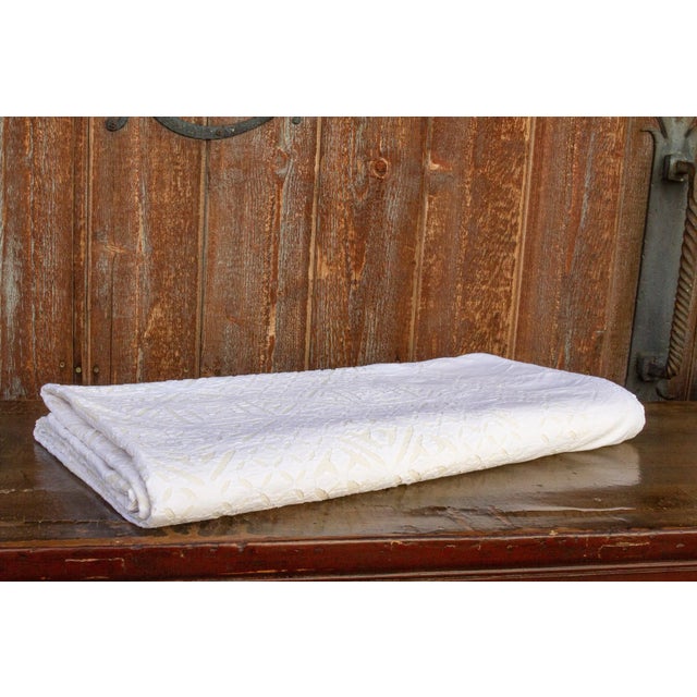 Textile Sayali Applique Coverlet For Sale - Image 7 of 7