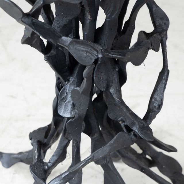 Wrought Iron and Glass Coffee Table, 1970s For Sale - Image 10 of 11