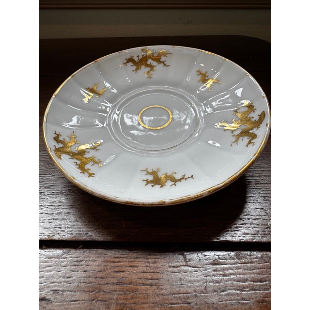 Early 19th Century Early 19th Century Old Paris Porcelain Cup and Saucer For Sale - Image 5 of 15