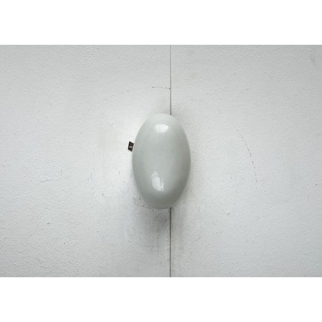 Mid-Century German Minimalist Wall Glass Lamp from Bur, Bünte & Remmler Leuchten, 1960s For Sale - Image 11 of 18