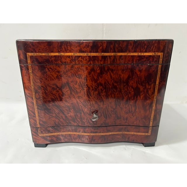 Amtique Boulle Liqueur Cabinet, 1800s For Sale - Image 17 of 17