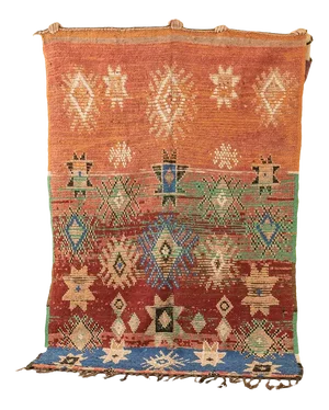 Vintage Boujad Berber Rug