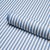 Schumacher Schumacher Mathis Ticking Stripe Wallcovering In Delft For Sale - Image 4 of 6