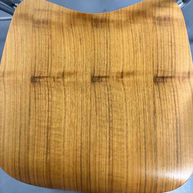 Wood Set of 3 Design Within Reach Italian Altek Sergio Mian Baba Counter Stools For Sale - Image 7 of 9