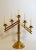 Brass Large Mid 20th Century Articulating Gilt Brass Candelabra For Sale - Image 8 of 12