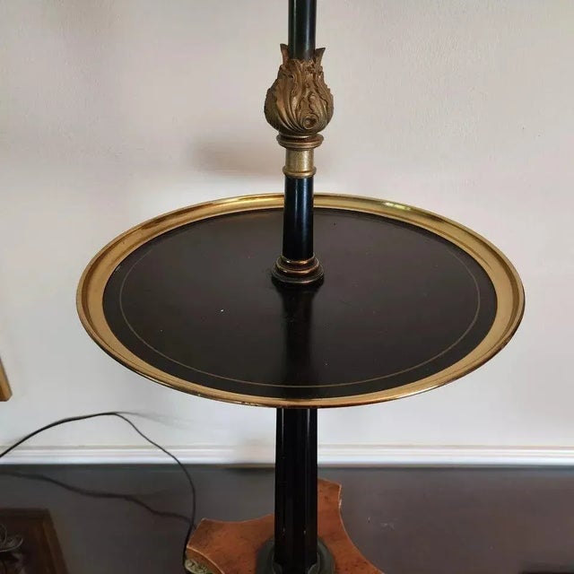 Mid Century Modern Stiffel Floor Table Lamp Vintage 1960s For Sale - Image 9 of 12