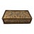 Vintage Robert M. Weiss Reverse Painted Glass & Wood Box For Sale