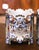White Pair 19th Century French Rouen Faience Cachepots With Applied Masks For Sale - Image 8 of 10