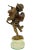 Small 19th Century French Bronze Statuette of a Putti For Sale - Image 4 of 8