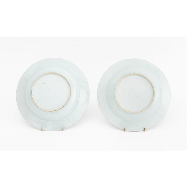 Pink Chinese Export Porcelain Soup Bowls, Pair For Sale - Image 8 of 8