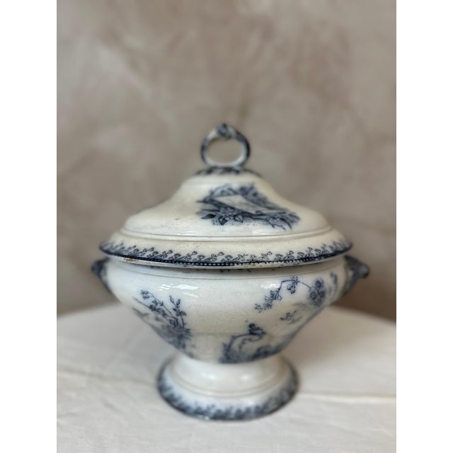 Antique Ironstone Soup Tureen, 1890 For Sale - Image 12 of 12