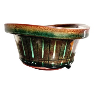 Scandinavian Modern Stoneware Bowl by Wilhelm Kåge for Gustavsberg, 1945 For Sale