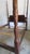 1980s Mahogany Banded Queen Poster Bed Designer For Sale - Image 4 of 6