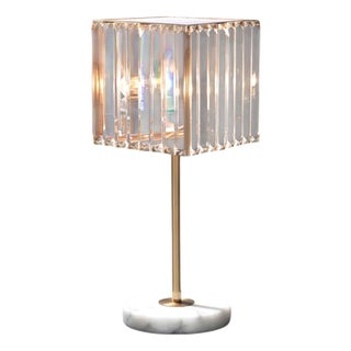 Collection Orione 2.0 Table Lamp in Metal and Crystal by Jago For Sale