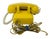 Vintage 1970s Western Electric 500dm Yellow Rotary Phone | Retro Bell System Landline | Mid-Century Modern Decor | Tested & Working For Sale - Image 13 of 14