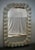 Italian Cream Murano Art Glass and Brass Console Mirror, 2000s For Sale - Image 10 of 11