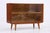 Mid-Century Modern Walnut Display Cabinet with Glass Sliding Doors, 1960s For Sale - Image 4 of 13