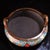 Blue 1980s Cloisonné Tripod Censer With Upright Ears - Blue Floral Enamel For Sale - Image 8 of 10
