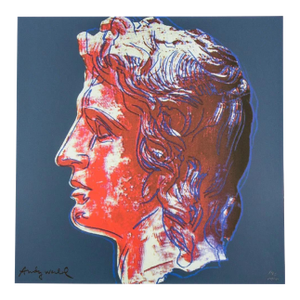 1986 Carnegie Museum of Art After Andy Warhol "Alexander the Great" Lithograph