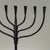 Mid-Century French Brutalist Hand-Forged Iron Seven-Light Candelabrum For Sale - Image 10 of 16