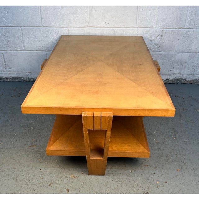 Mid 20th Century Modern Maple Coffee Table For Sale - Image 9 of 10