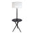 Faux Bamboo Chinoiserie End Table Floor Lamp For Sale
