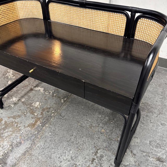 Ceci Thompson for Cb2 Suri Cane Desk For Sale - Image 10 of 12