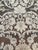 This delicate 1950’s lace table cloth features an intricate floral and medallion design. It is machine made lace which is...