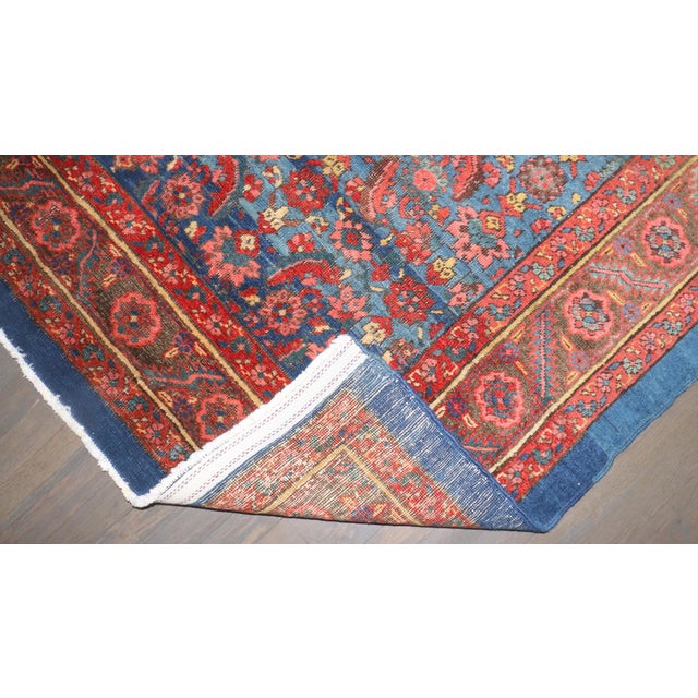 Stunning Antique Persian Bakshaish - 6' x 10'8" For Sale In New York - Image 6 of 9