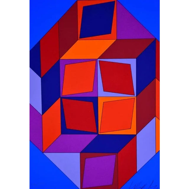 Silkscreen, 1979 Handsigned by the artist in pencil and numbered 106/250 Publisher : Investors Graphics Corp. (Dana Point,...