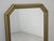 Wood Vintage Mirror in Wooden Gilded Frame Beveled Shape, 1975 For Sale - Image 7 of 12
