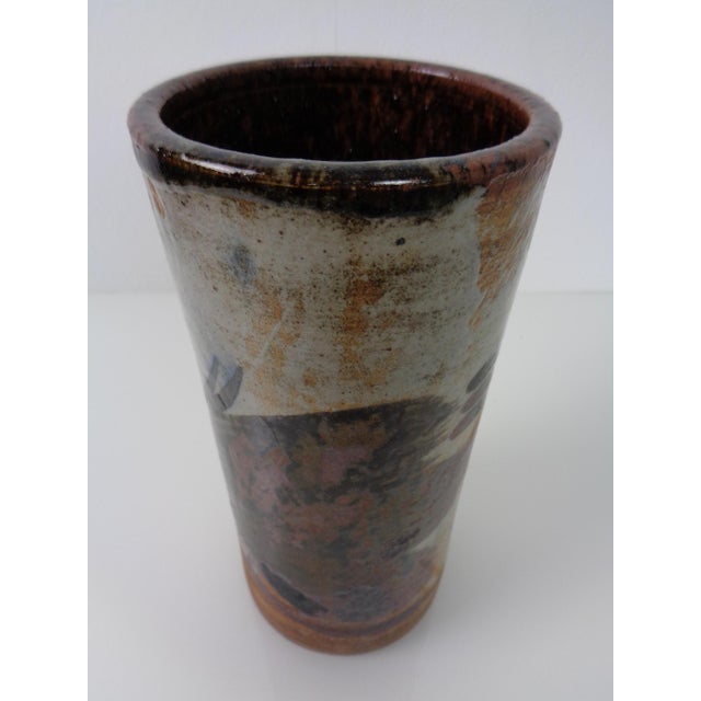 1960s Danish Stoneware Vase by Conny Walther, 1960s For Sale - Image 5 of 16