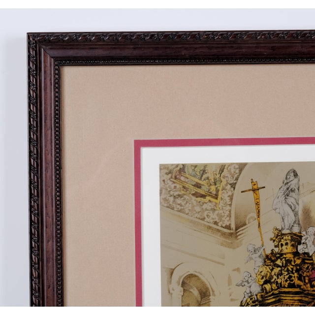 1970s 1970s Charles Bragg "The Observer" Hand Signed and Numbered Limited Edition 62/300 Framed and Matted Lithograph For Sale - Image 5 of 6