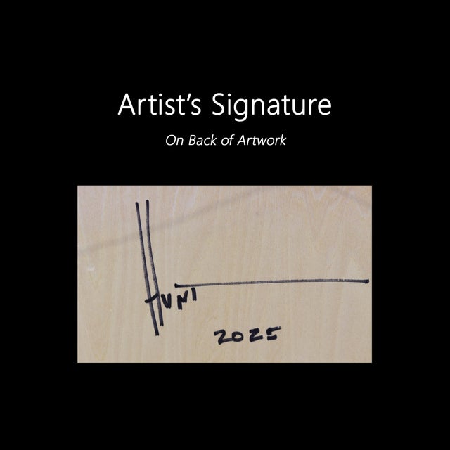 Tide Pools 40 - Contemporary Shiny Resin Minimalist Abstract Art on Wood Original Artwork by Ricky Hunt For Sale - Image 9 of 9