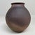 Black Earthenware Ikebana Flower Vase, Japan, 1950s For Sale - Image 8 of 18
