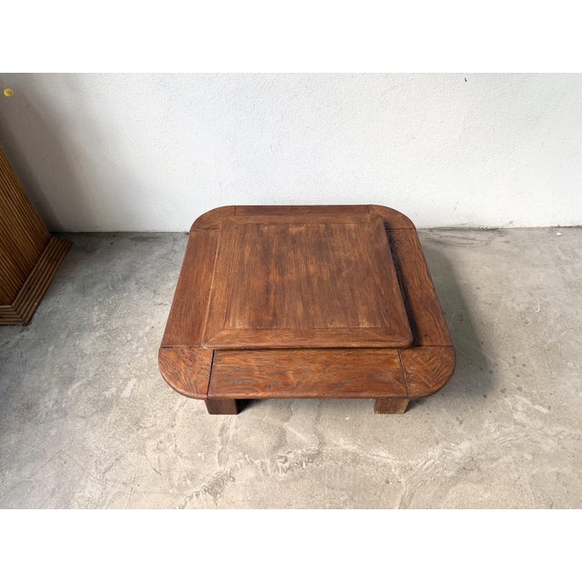 Double-Tiered Oak Coffee Table, 1970s For Sale - Image 15 of 18