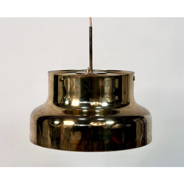 Brutalist Bumbling Pendant Lamp in Brass by Anders Pehrson for Ateljé Lyktan, Sweden, 1960s For Sale - Image 13 of 13