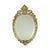Louis XV Baroque French Brass Crested Mirror in Gold, 1950s For Sale - Image 11 of 17
