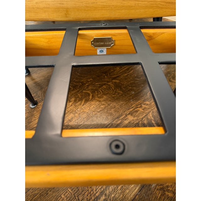 2010s Jonathan Adler Antibes Lounge Chair (21713) & Ottoman (21714) in Roma/Café Fabric For Sale - Image 5 of 14