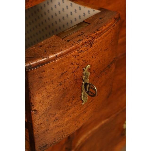 Wood Don Ruseau Custom Continental Style Walnut Chest Of Drawers For Sale - Image 7 of 18
