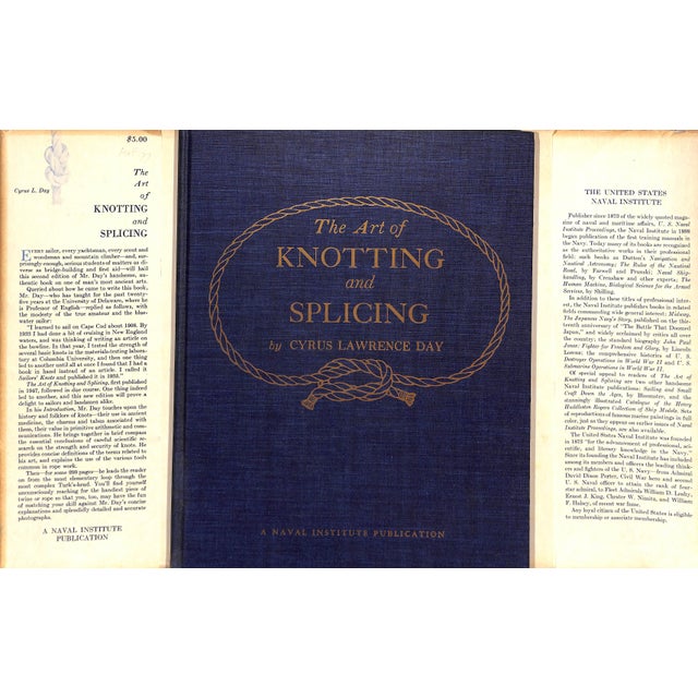 Traditional "The Art of Knotting and Splicing" 1957 Day, Cyrus Lawrence For Sale - Image 3 of 9