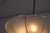 Metal Vintage Glass Disc Pendant Light, 1940s For Sale - Image 7 of 11