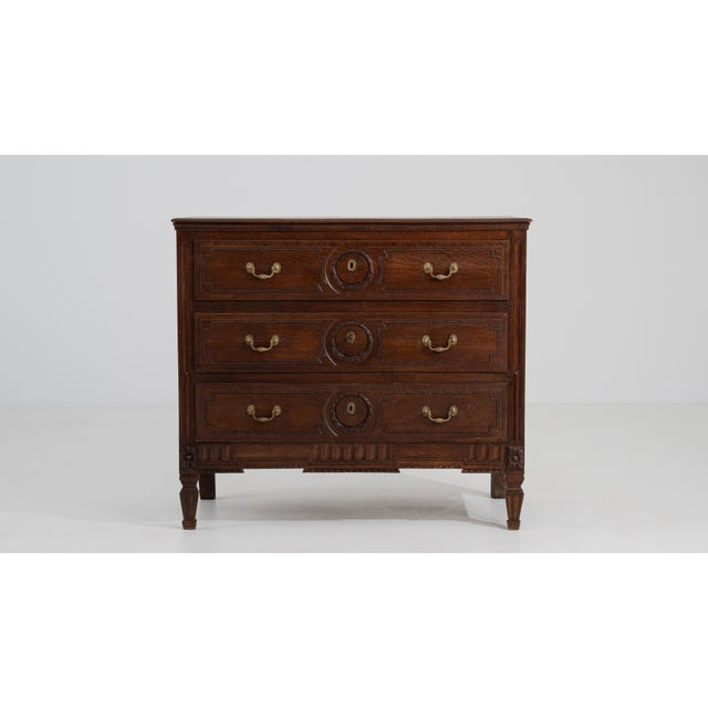 Louis XVI Chest Of Drawers In Original Patina For Sale - Image 13 of 13