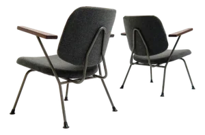 Set of Easy Chairs by Gijs Van Der Sluis, 1970s