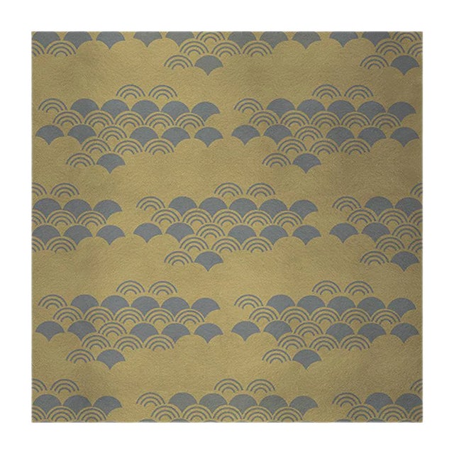 Japanese 3 Fabric Wall Covering by Chiara Mennini for Midsummer-Milano For Sale