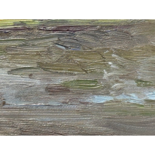 Oil on Canvas Landscape, Vintage For Sale - Image 11 of 12
