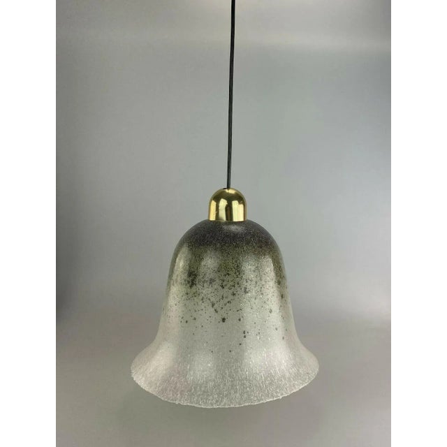 Metal Glass Hanging Lamp from Peill & Putzler, 1960s For Sale - Image 7 of 11