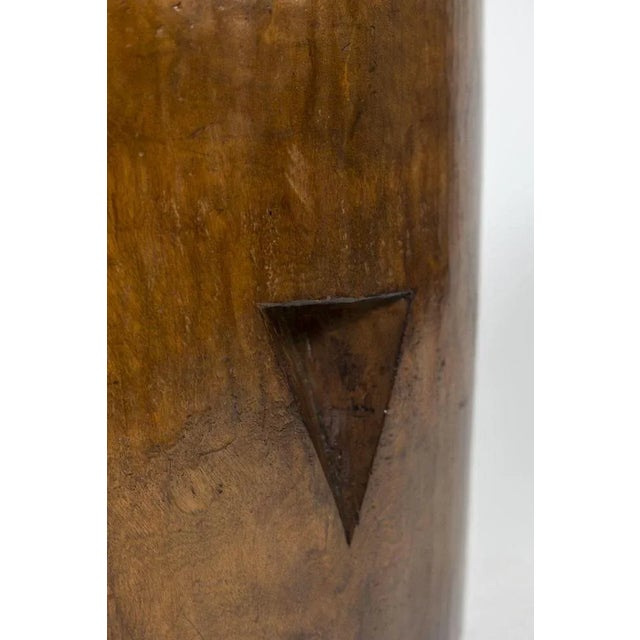 Wood Mortar in Fruit Wood, 1950s For Sale - Image 7 of 8